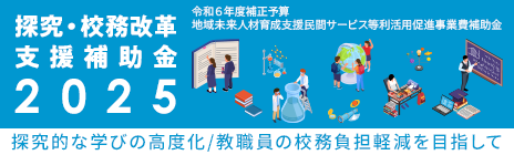 探究・公務改革支援補助金2025