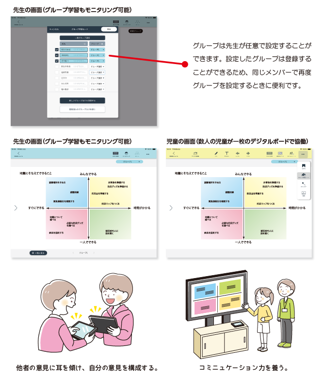 グループ学習機能